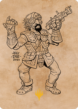 Jan Jansen, Chaos Crafter Art Card (Gold-Stamped) [Commander Legends: Battle for Baldur's Gate Art Series] - Magic: The Gathering - Card Brawlers | Quebec | Canada |