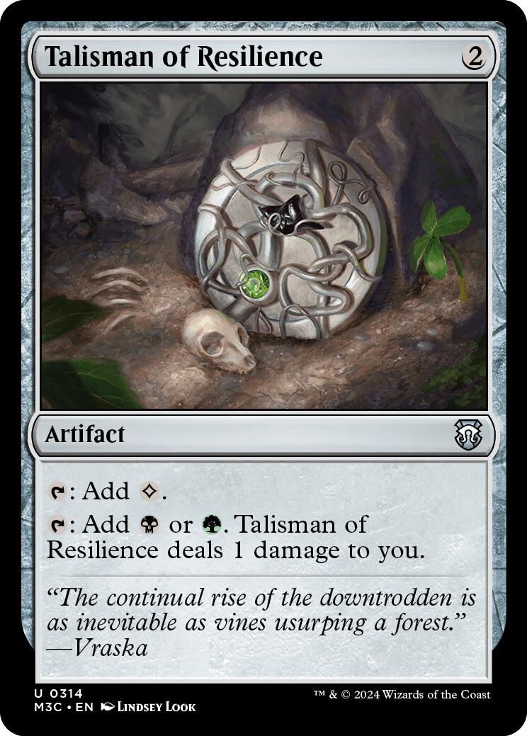 Talisman of Resilience [Modern Horizons 3 Commander] - Magic: The Gathering - Card Brawlers | Quebec | Canada |