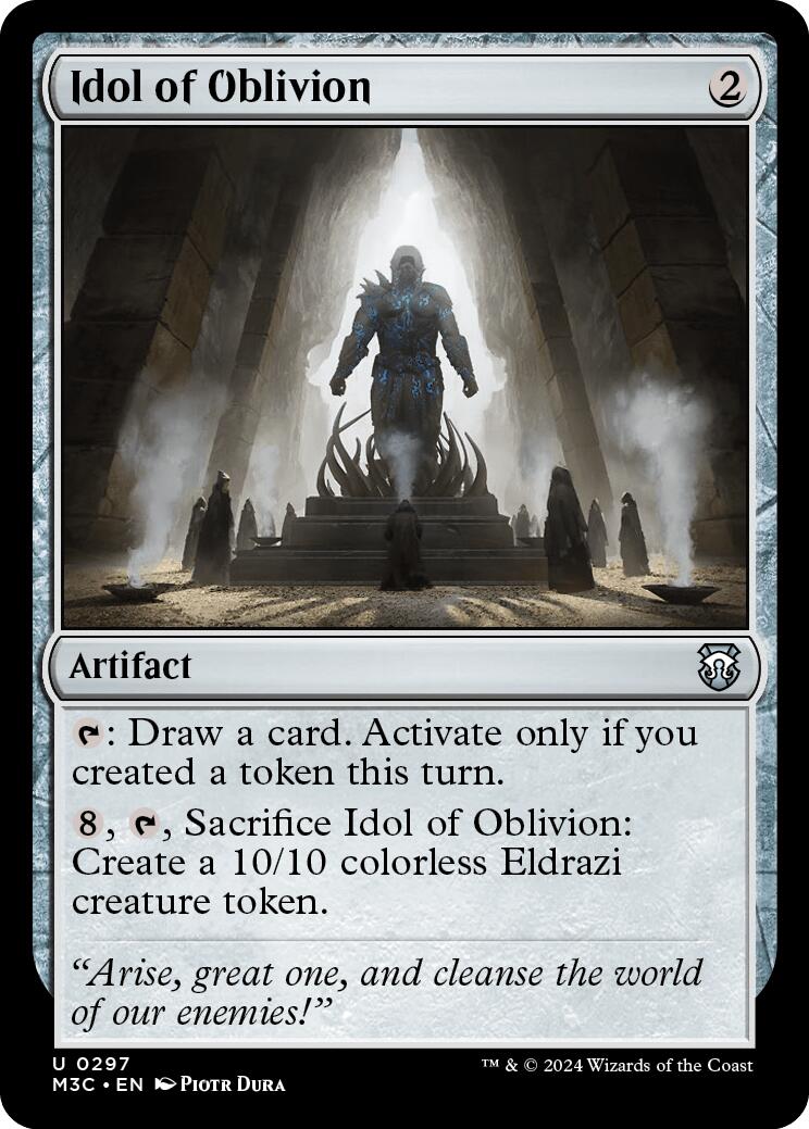 Idol of Oblivion [Modern Horizons 3 Commander] - Magic: The Gathering - Card Brawlers | Quebec | Canada |