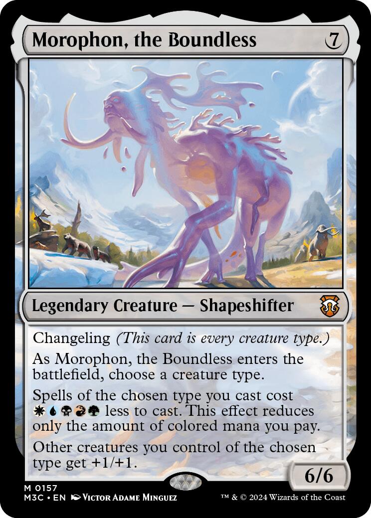 Morophon, the Boundless [Modern Horizons 3 Commander] - Magic: The Gathering - Card Brawlers | Quebec | Canada |