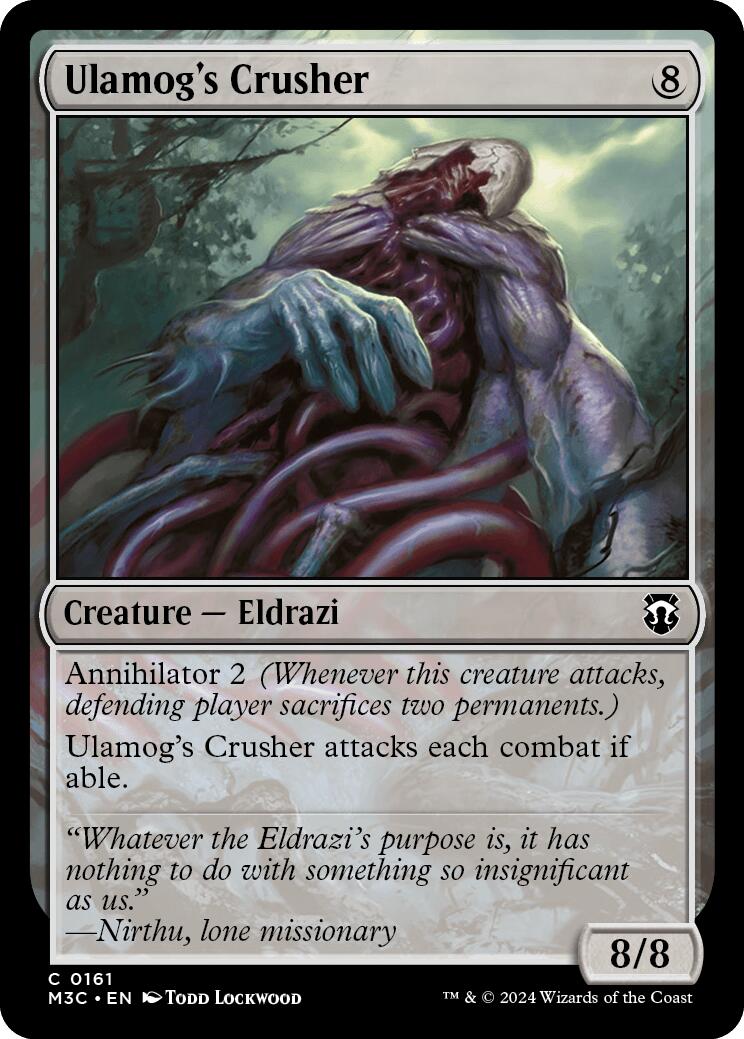Ulamog's Crusher [Modern Horizons 3 Commander] - Magic: The Gathering - Card Brawlers | Quebec | Canada |