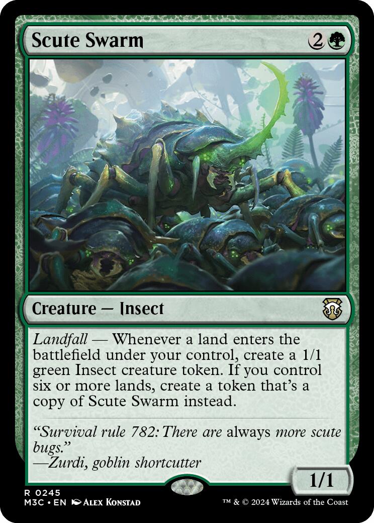 Scute Swarm [Modern Horizons 3 Commander] - Magic: The Gathering - Card Brawlers | Quebec | Canada |