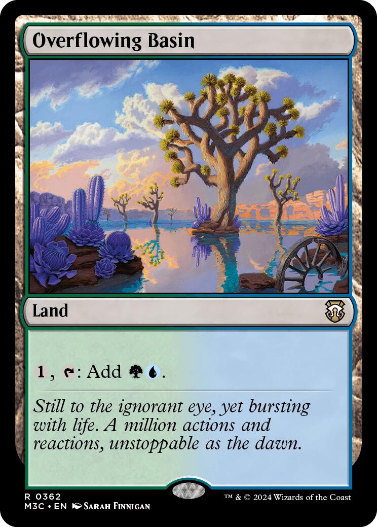 Overflowing Basin [Modern Horizons 3 Commander] - Magic: The Gathering - Card Brawlers | Quebec | Canada |