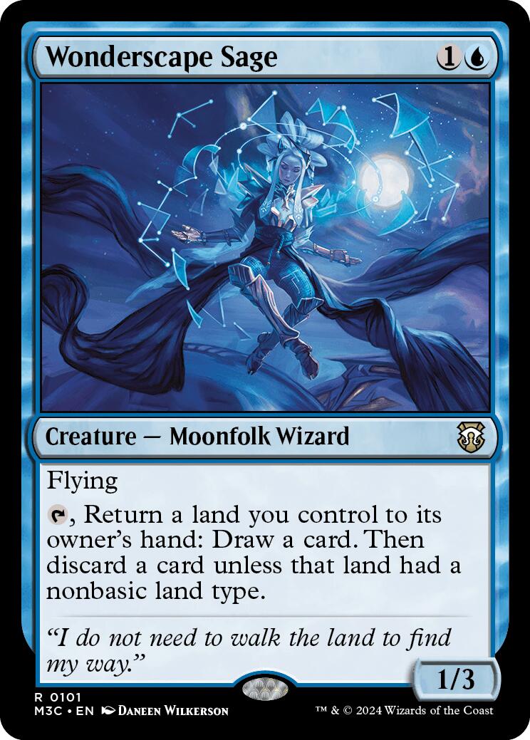 Wonderscape Sage [Modern Horizons 3 Commander] - Magic: The Gathering - Card Brawlers | Quebec | Canada |