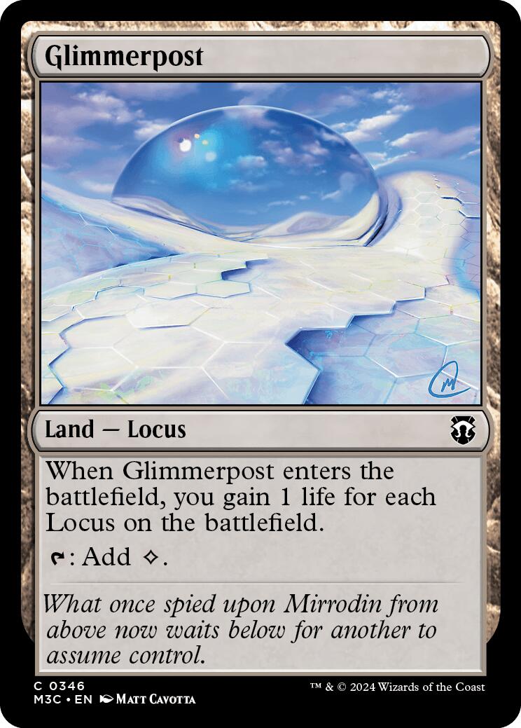 Glimmerpost [Modern Horizons 3 Commander] - Magic: The Gathering - Card Brawlers | Quebec | Canada |