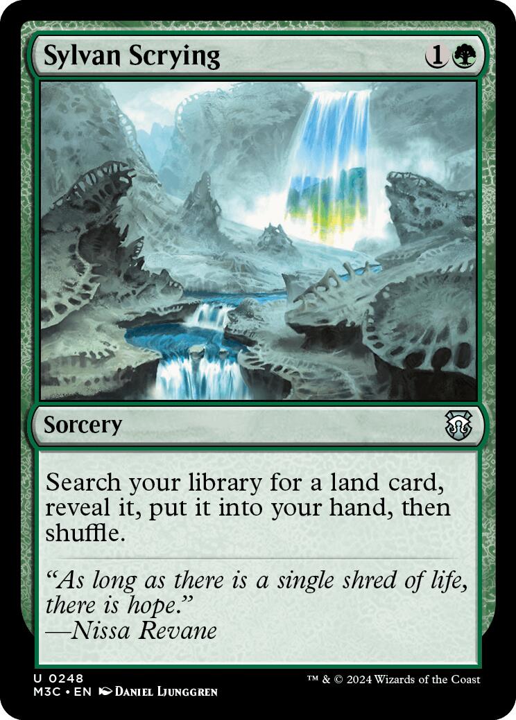 Sylvan Scrying [Modern Horizons 3 Commander] - Magic: The Gathering - Card Brawlers | Quebec | Canada |