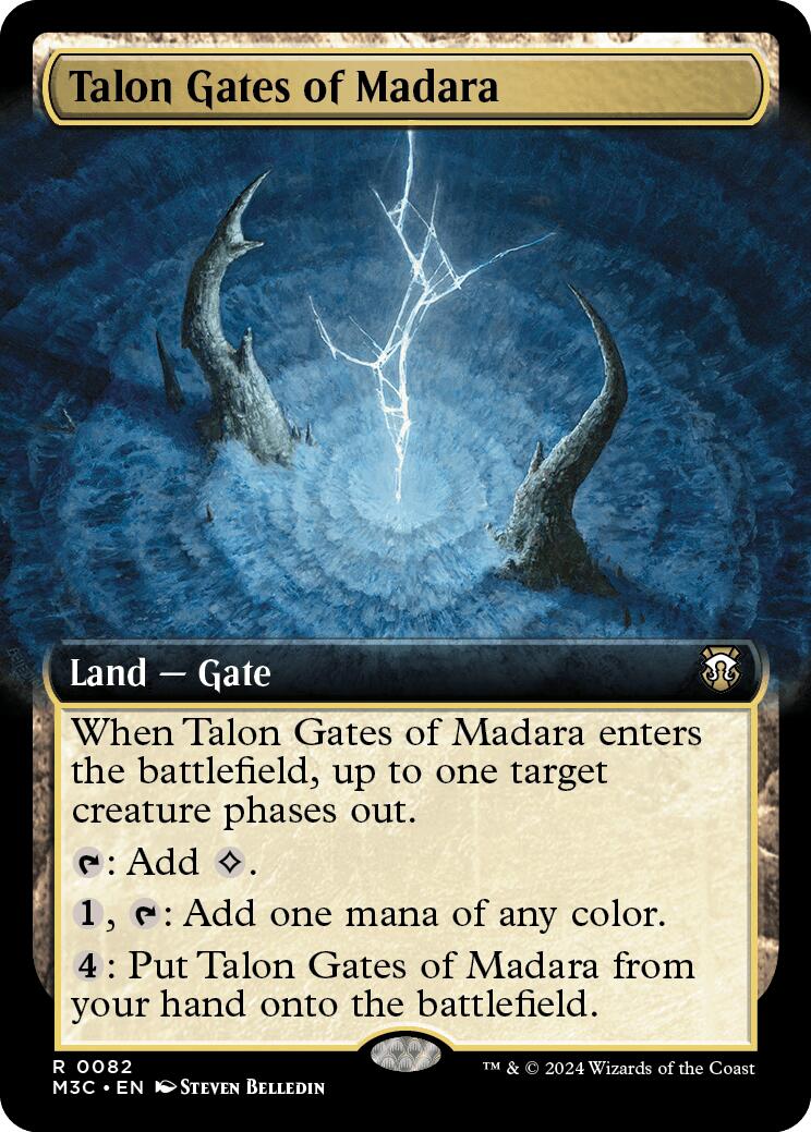 Talon Gates of Madara (Extended Art) [Modern Horizons 3 Commander] - Magic: The Gathering - Card Brawlers | Quebec | Canada |