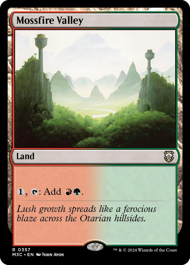 Mossfire Valley [Modern Horizons 3 Commander] - Magic: The Gathering - Card Brawlers | Quebec | Canada |
