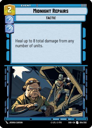 Midnight Repairs (054/262) (054/262) [Shadows of the Galaxy] - Fantasy Flight Games - Card Brawlers | Quebec | Canada |