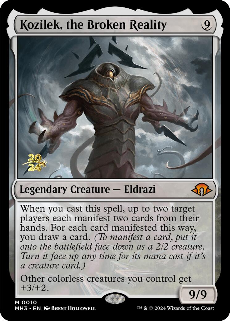 Kozilek, the Broken Reality [Modern Horizons 3 Prerelease Promos] - Magic: The Gathering - Card Brawlers | Quebec | Canada |