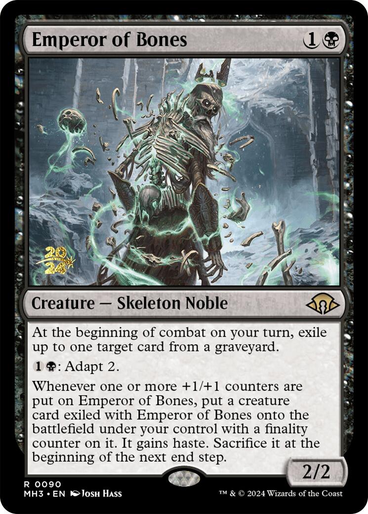 Emperor of Bones [Modern Horizons 3 Prerelease Promos] - Magic: The Gathering - Card Brawlers | Quebec | Canada |
