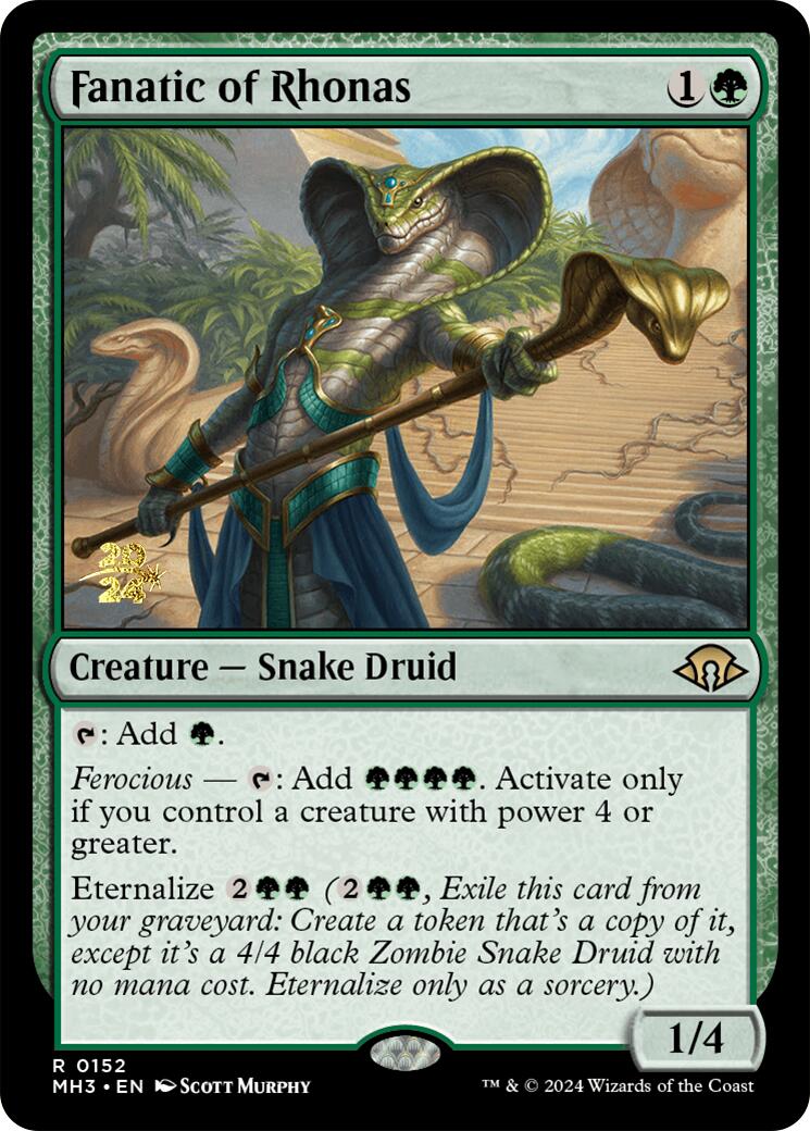 Fanatic of Rhonas [Modern Horizons 3 Prerelease Promos] - Magic: The Gathering - Card Brawlers | Quebec | Canada |