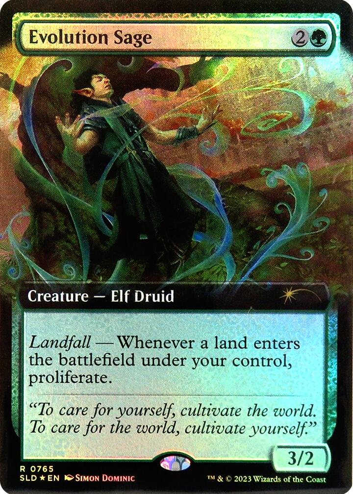 Evolution Sage (Extended Art) [Secret Lair Drop Series] - Magic: The Gathering - Card Brawlers | Quebec | Canada |