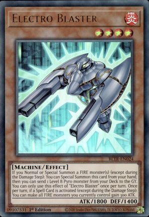 Electro Blaster [BLTR-EN024] Ultra Rare - Yu-Gi-Oh! - Card Brawlers | Quebec | Canada |