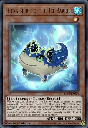 Hexa Spirit of the Ice Barrier [BLTR-EN074] Ultra Rare - Yu-Gi-Oh! - Card Brawlers | Quebec | Canada |