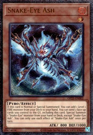 Snake-Eye Ash (UTR) (OP25-EN002) Ultimate Rare - Yu-Gi-Oh! - Card Brawlers | Quebec | Canada |