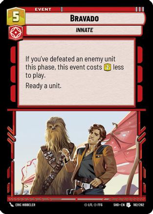 Bravado (182/262) (182/262) [Shadows of the Galaxy] - Fantasy Flight Games - Card Brawlers | Quebec | Canada |