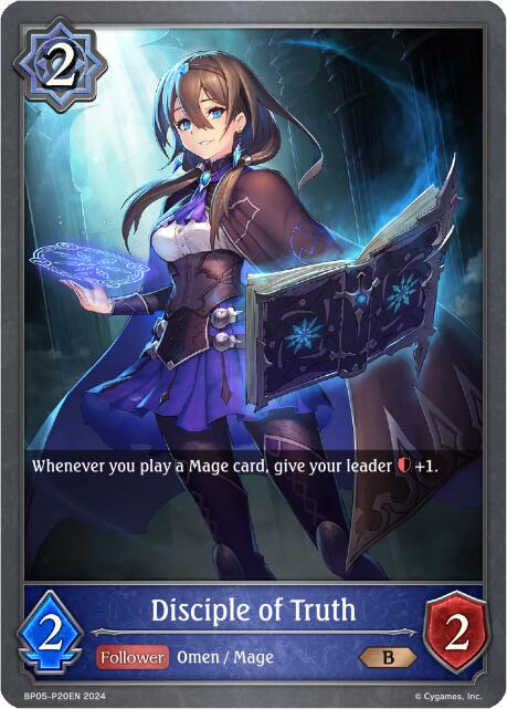 Disciple of Truth - P20EN (Foil) (BP05-P20EN) [Omens Eternal] - Bushiroad - Card Brawlers | Quebec | Canada |