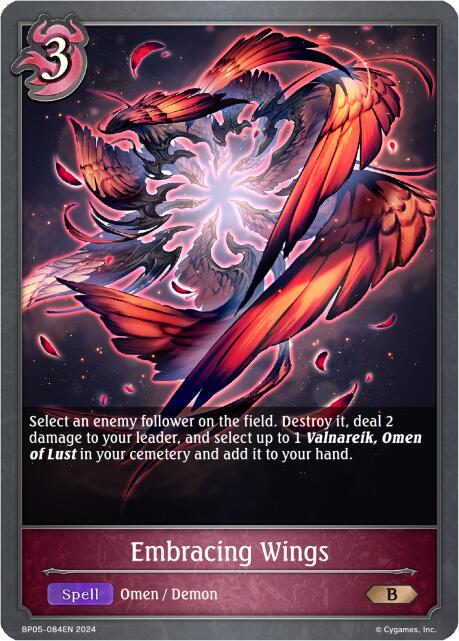 Embracing Wings (BP05-084EN) [Omens Eternal] - Bushiroad - Card Brawlers | Quebec | Canada |