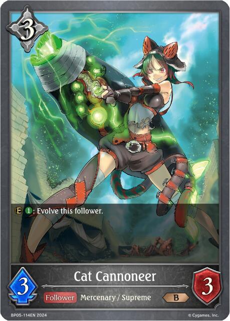 Cat Cannoneer (BP05-114EN) [Omens Eternal] - Bushiroad - Card Brawlers | Quebec | Canada |