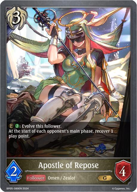 Apostle of Repose (BP05-089EN) [Omens Eternal] - Bushiroad - Card Brawlers | Quebec | Canada |