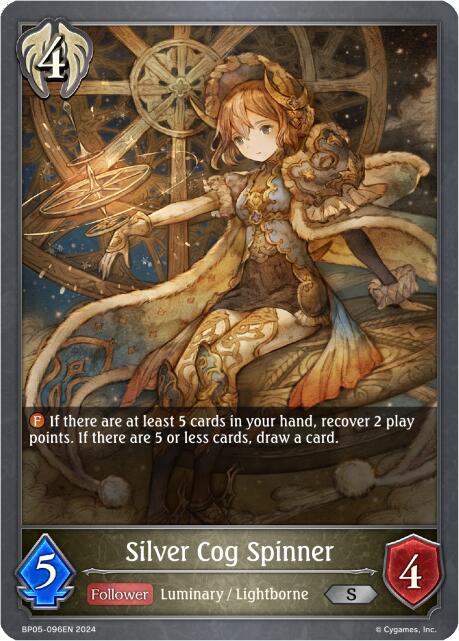 Silver Cog Spinner (BP05-096EN) [Omens Eternal] - Bushiroad - Card Brawlers | Quebec | Canada |