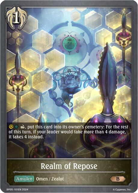 Realm of Repose (BP05-101EN) [Omens Eternal] - Bushiroad - Card Brawlers | Quebec | Canada |