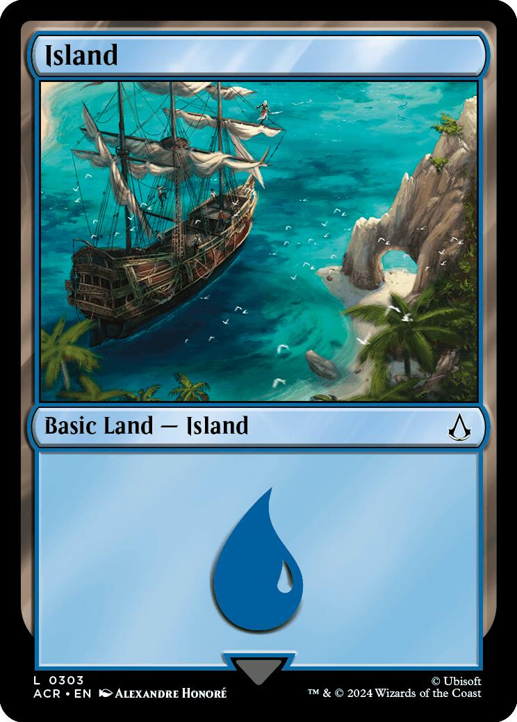 Island (0303) [Assassin's Creed] - Magic: The Gathering - Card Brawlers | Quebec | Canada |