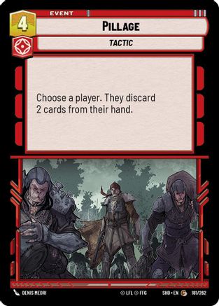 Pillage (181/262) (181/262) [Shadows of the Galaxy] - Fantasy Flight Games - Card Brawlers | Quebec | Canada |