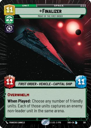 Finalizer - Might of the First Order (361) (Hyperspace) (361) [Shadows of the Galaxy] - Fantasy Flight Games - Card Brawlers | Quebec | Canada |
