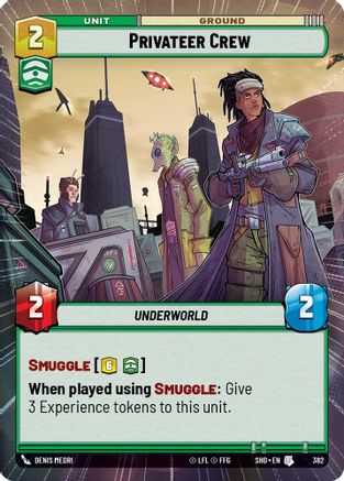 Privateer Crew (382) (Hyperspace) (382) [Shadows of the Galaxy] - Fantasy Flight Games - Card Brawlers | Quebec | Canada |