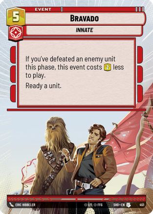 Bravado (451) (Hyperspace) (451) [Shadows of the Galaxy] - Fantasy Flight Games - Card Brawlers | Quebec | Canada |
