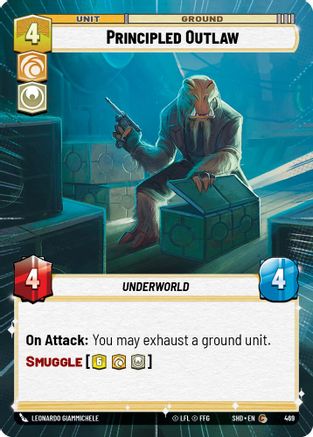 Principled Outlaw (469) (Hyperspace) (469) [Shadows of the Galaxy] - Fantasy Flight Games - Card Brawlers | Quebec | Canada |