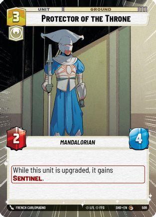 Protector of the Throne (509) (Hyperspace) (509) [Shadows of the Galaxy] - Fantasy Flight Games - Card Brawlers | Quebec | Canada |