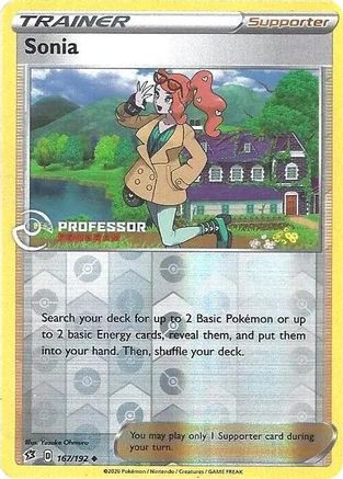 Sonia (167/192) - Reverse Holofoil [Professor Program Promos]