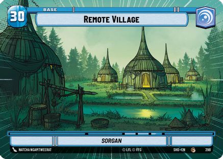 Remote Village // Experience (298 // T03) (Hyperspace) (298 // T03) [Shadows of the Galaxy] - Fantasy Flight Games - Card Brawlers | Quebec | Canada |