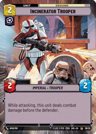 Incinerator Trooper (06/20) (Hyperspace) (06/20) [Shadows of the Galaxy: Weekly Play] - Fantasy Flight Games - Card Brawlers | Quebec | Canada |