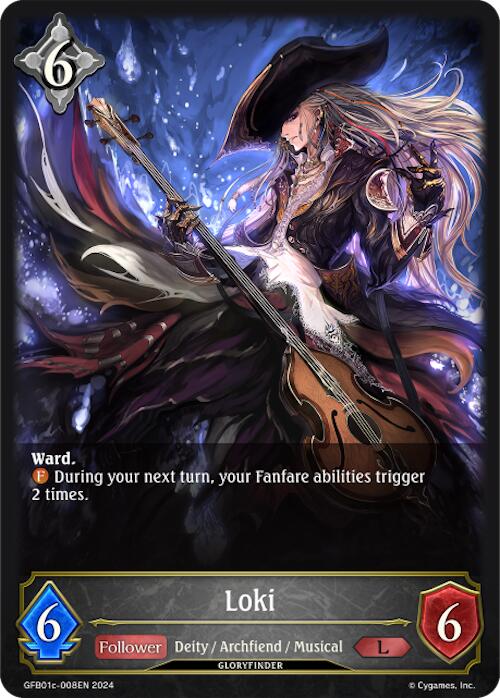 Loki (GFB01c-008EN) [Gloryfinder Bundle 01: Guide to Glory] - Bushiroad - Card Brawlers | Quebec | Canada |