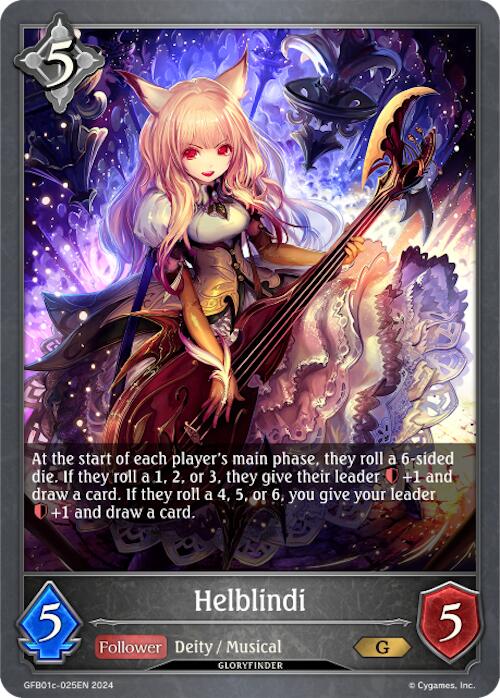 Helblindi (GFB01c-025EN) [Gloryfinder Bundle 01: Guide to Glory] - Bushiroad - Card Brawlers | Quebec | Canada |