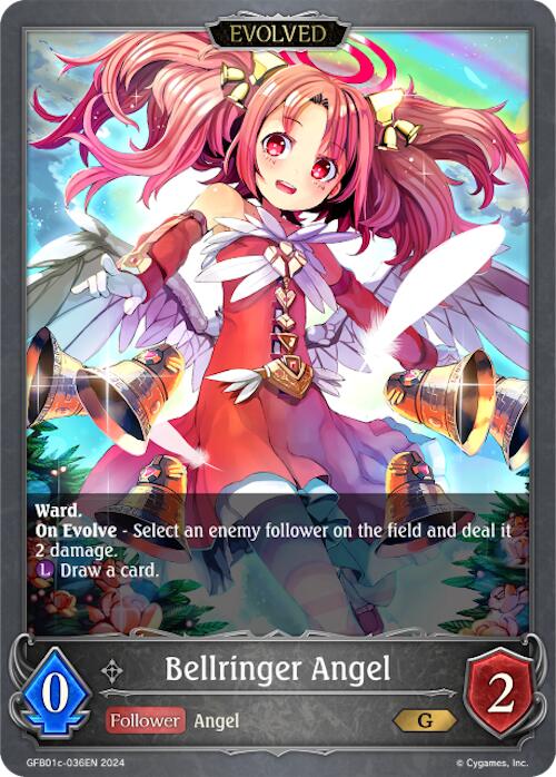 Bellringer Angel (Evolved) (GFB01c-036EN) [Gloryfinder Bundle 01: Guide to Glory] - Bushiroad - Card Brawlers | Quebec | Canada |