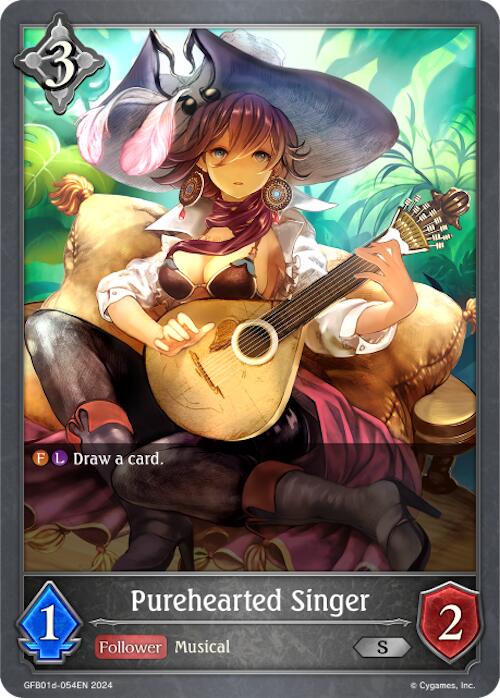 Purehearted Singer (GFB01d-054EN) [Gloryfinder Bundle 01: Guide to Glory] - Bushiroad - Card Brawlers | Quebec | Canada |