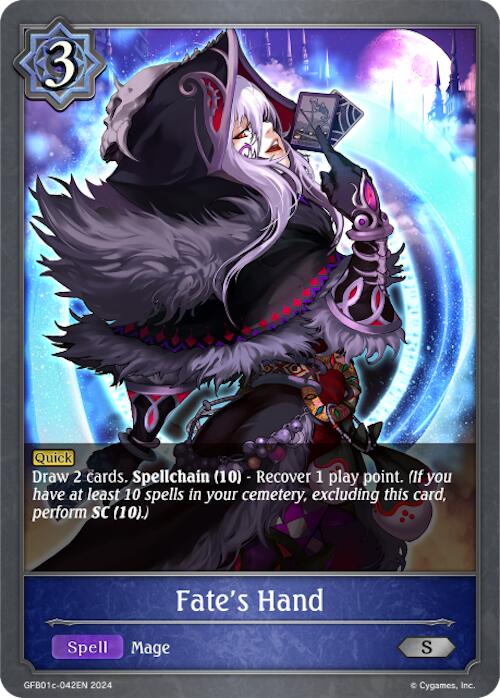 Fate's Hand (GFB01c-042EN) [Gloryfinder Bundle 01: Guide to Glory] - Bushiroad - Card Brawlers | Quebec | Canada |