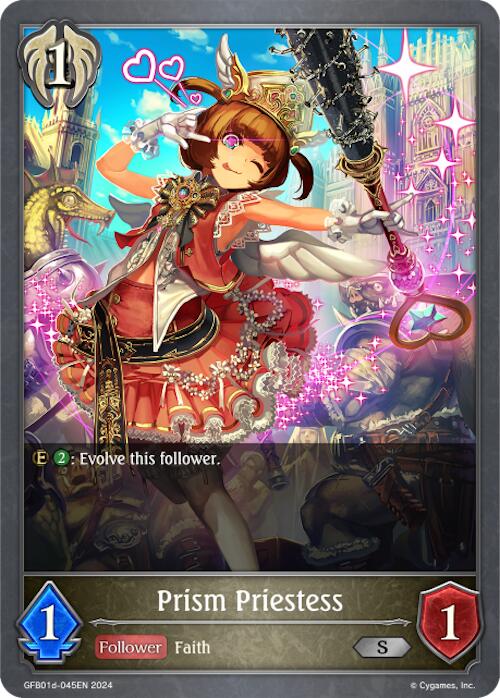Prism Priestess (GFB01d-045EN) [Gloryfinder Bundle 01: Guide to Glory] - Bushiroad - Card Brawlers | Quebec | Canada |