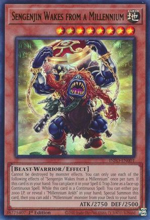 Sengenjin Wakes from a Millennium [INFO-EN001] Ultra Rare - Yu-Gi-Oh! - Card Brawlers | Quebec | Canada |