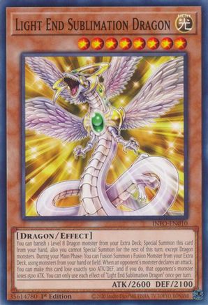 Light End Sublimation Dragon [INFO-EN010] Common - Yu-Gi-Oh! - Card Brawlers | Quebec | Canada |