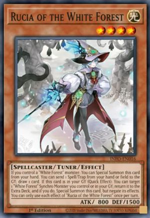 Rucia of the White Forest [INFO-EN016] Common - Yu-Gi-Oh! - Card Brawlers | Quebec | Canada |