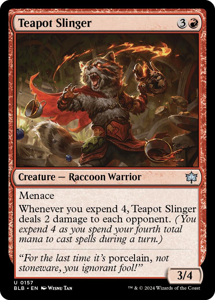 Teapot Slinger [Bloomburrow] - Magic: The Gathering - Card Brawlers | Quebec | Canada |