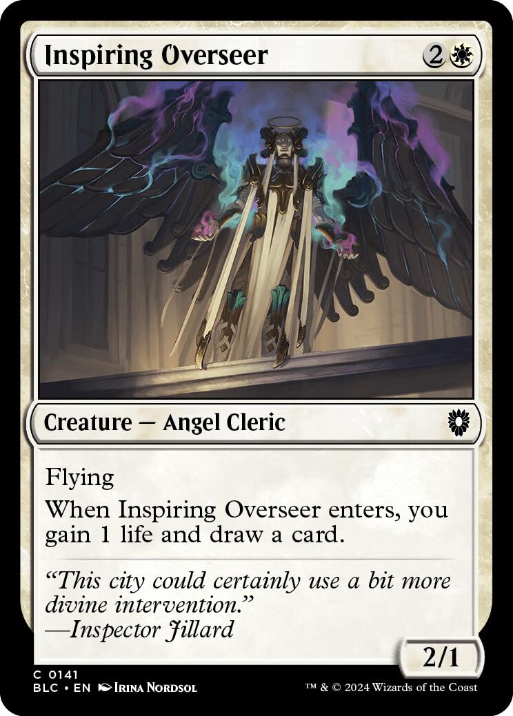 Inspiring Overseer [Bloomburrow Commander] - Magic: The Gathering - Card Brawlers | Quebec | Canada |