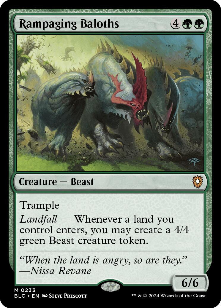 Rampaging Baloths [Bloomburrow Commander] - Magic: The Gathering - Card Brawlers | Quebec | Canada |
