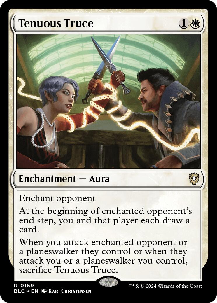 Tenuous Truce [Bloomburrow Commander] - Magic: The Gathering - Card Brawlers | Quebec | Canada |